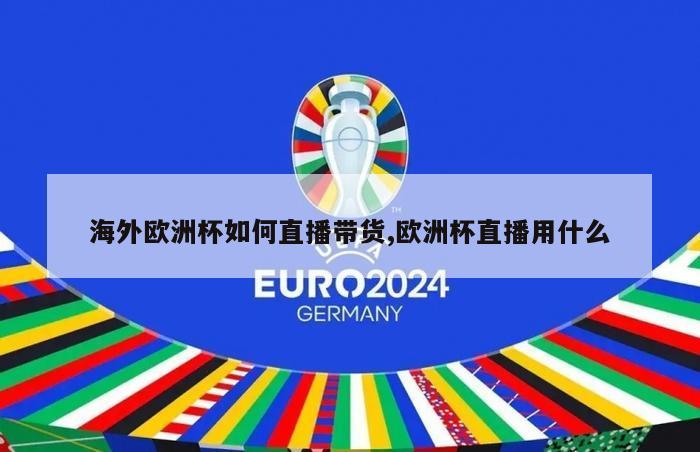 海外欧洲杯如何直播带货,欧洲杯直播用什么