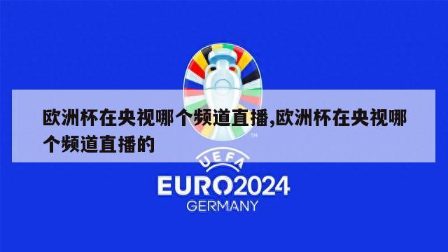 欧洲杯在央视哪个频道直播,欧洲杯在央视哪个频道直播的